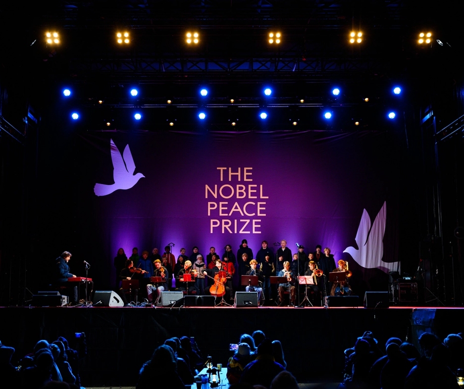 From last years nobel peace prize party