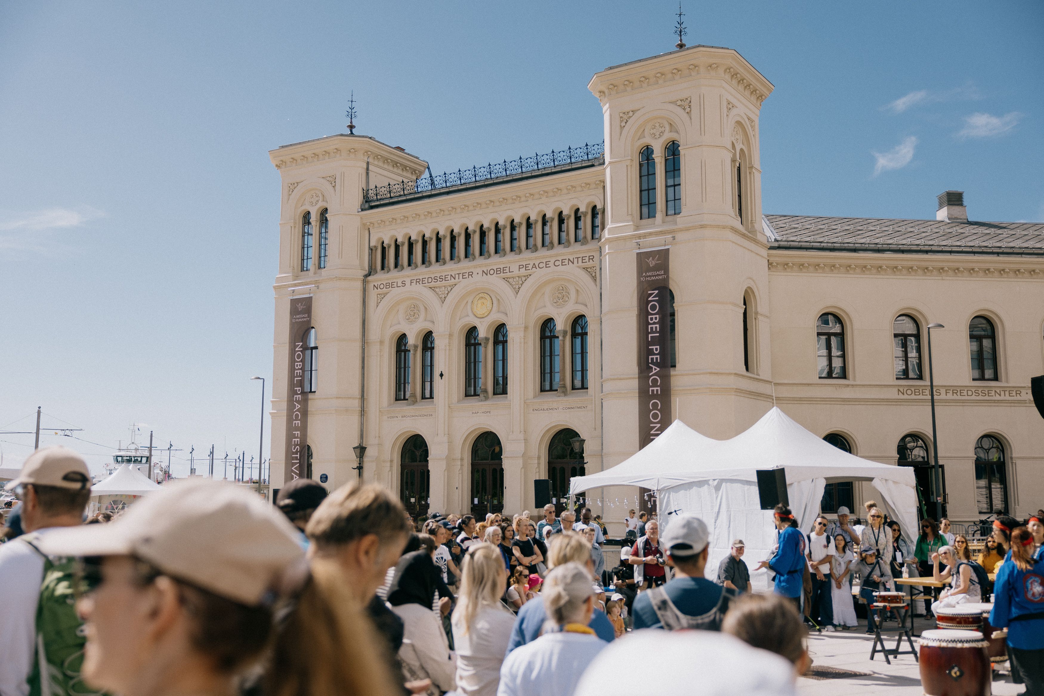 from last years conference, speakers on stage