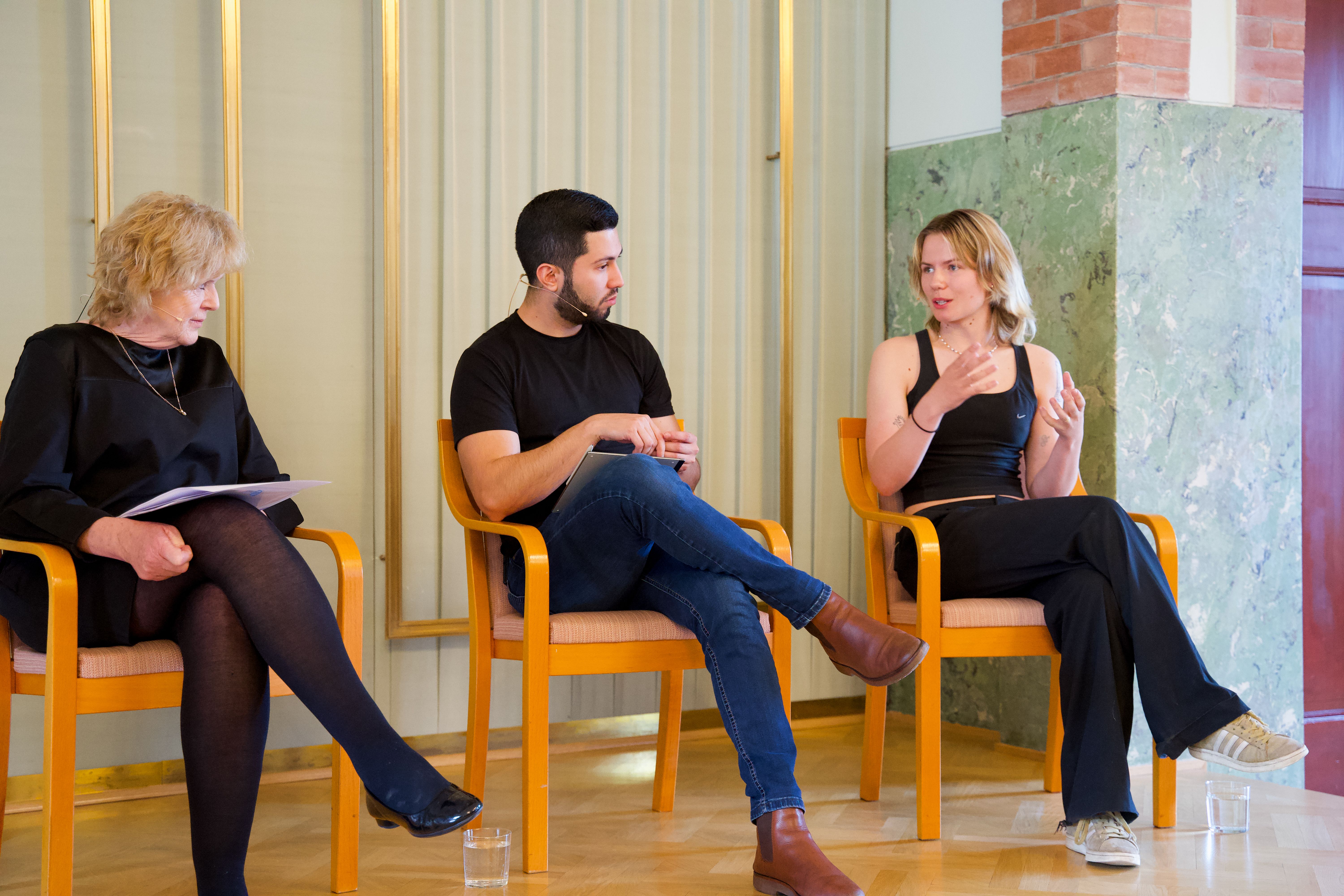 From a peace talks event in 2023