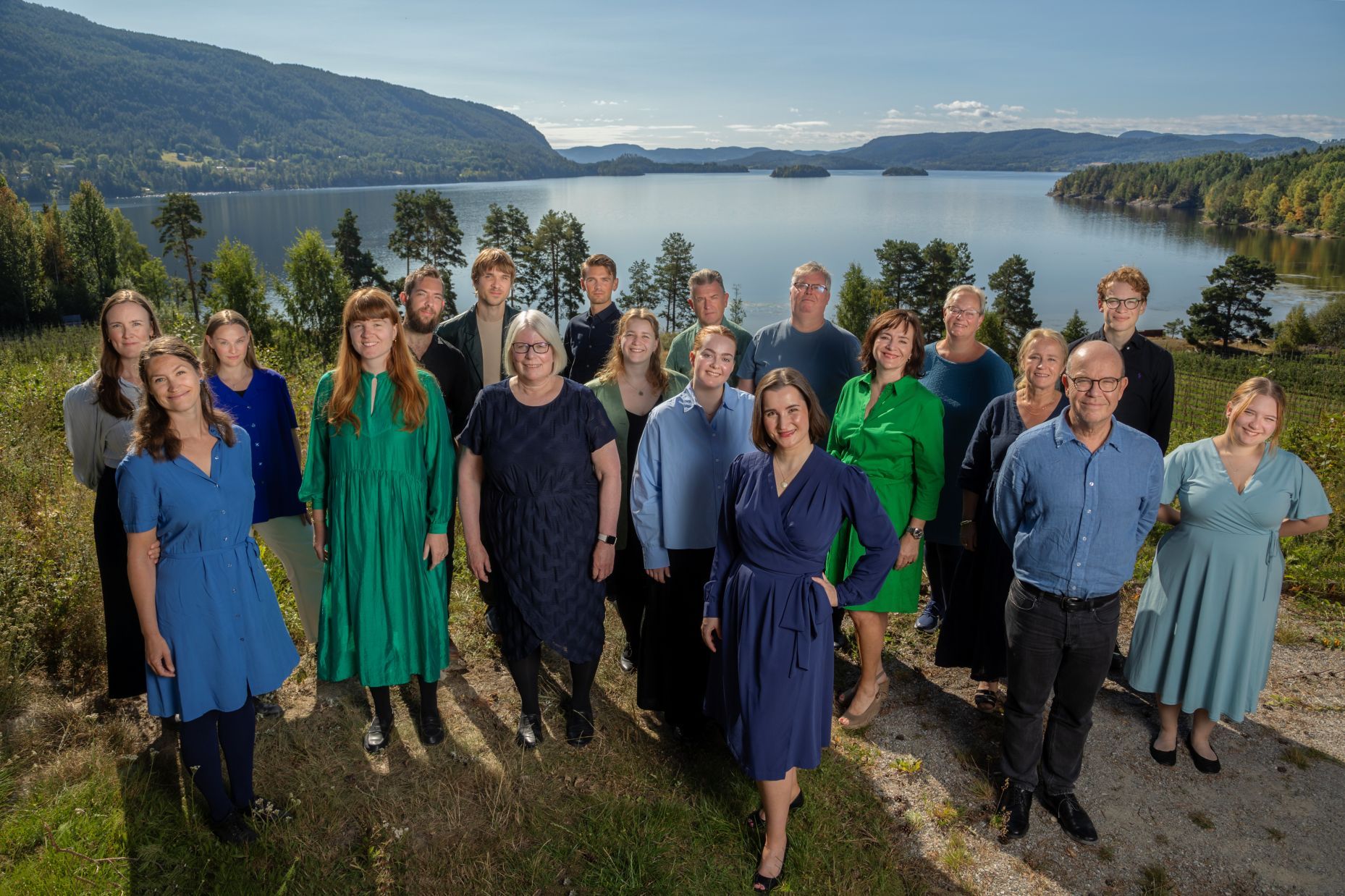 The choir on top of a mountain.