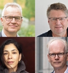 Panel speakers, 4 portraits.