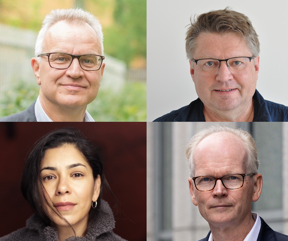 Panel speakers, 4 portraits.