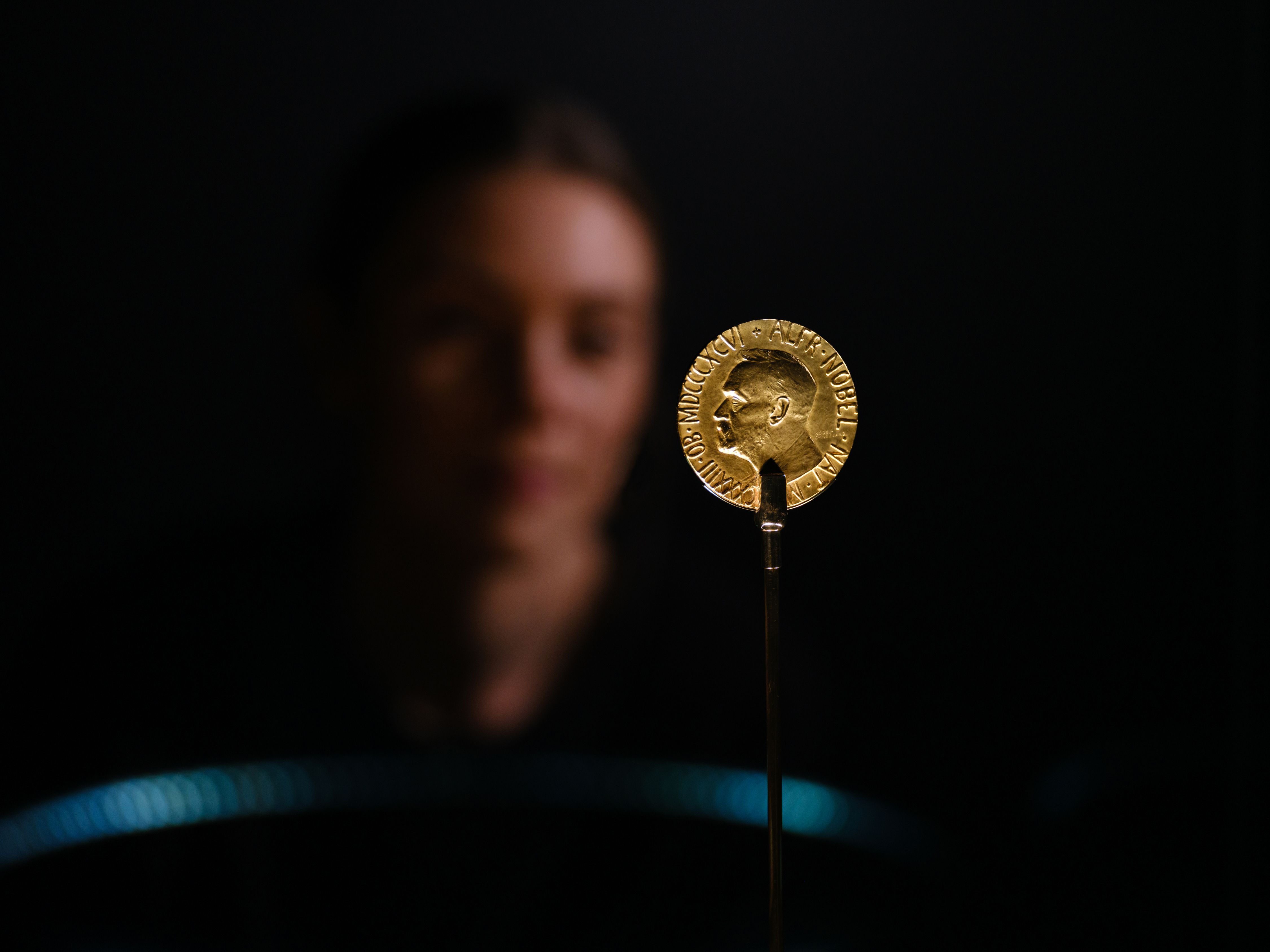 The nobel peace prize medal