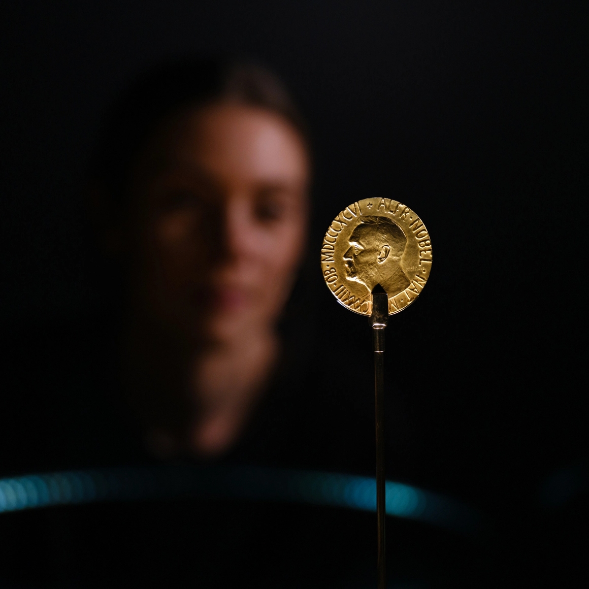 The nobel peace prize medal