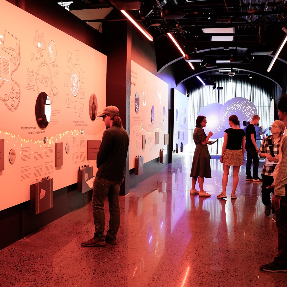 from an exhibition