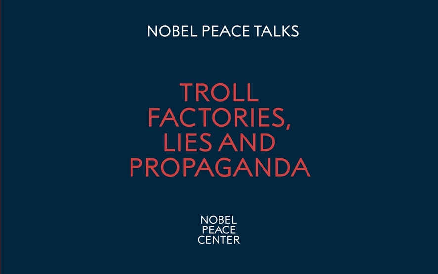 Cover-bilde for neste arrangement, Troll Factories, Lies and Propaganda.