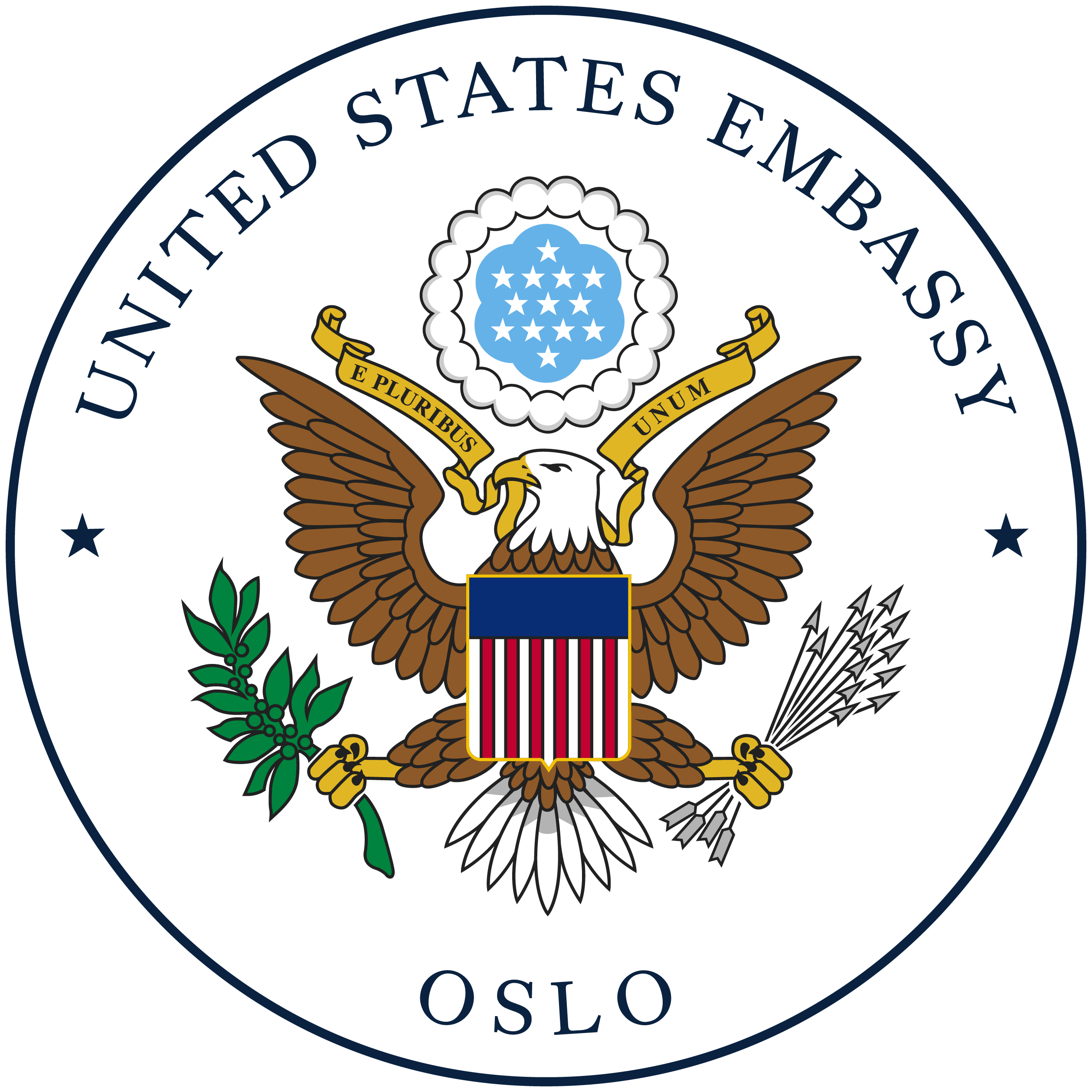 US Embassy in Oslo logo