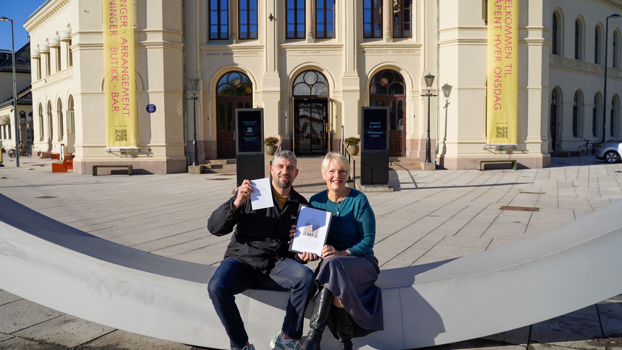 Leo ajkic og kjersti fløgstad