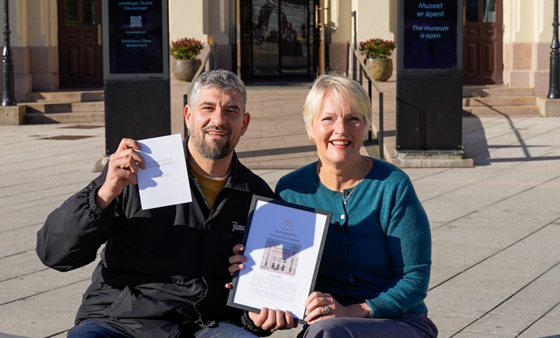 Leo ajkic og kjersti fløgstad