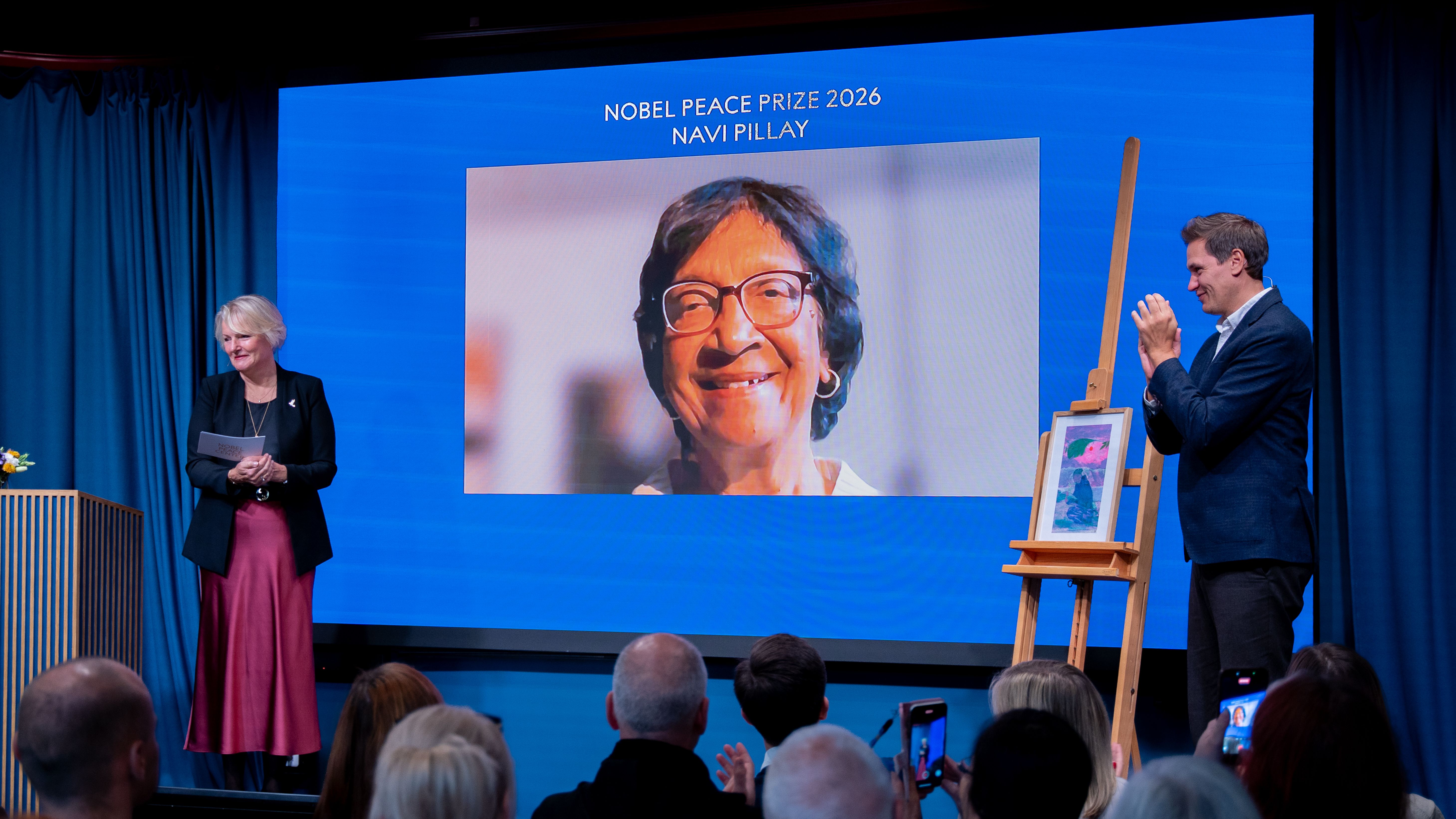 Navi Pillay på skjerm