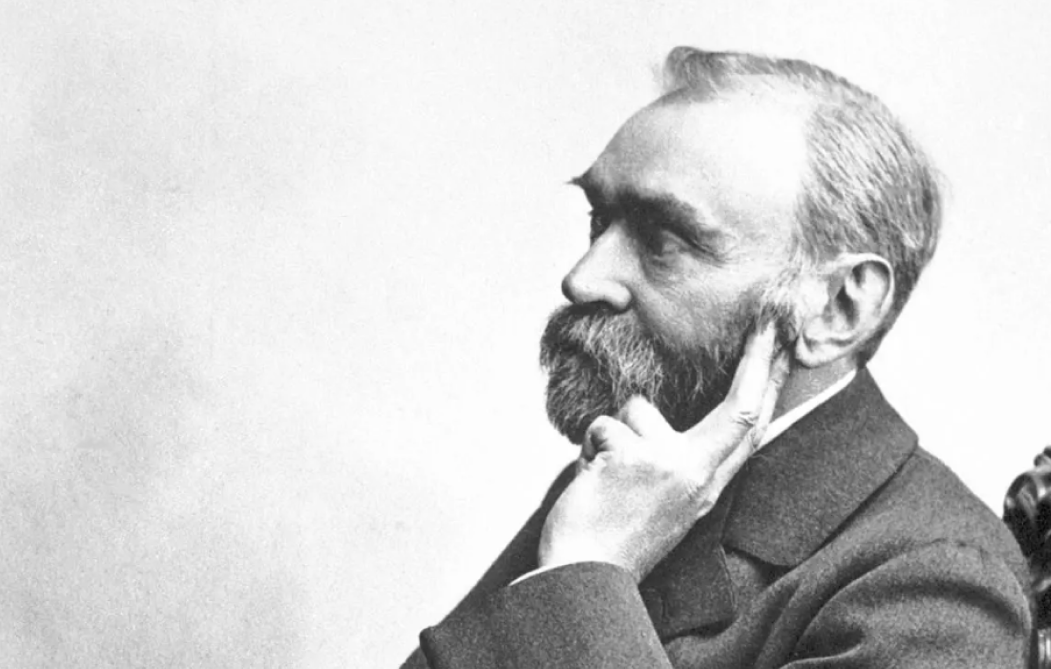 alfred nobel portrett
