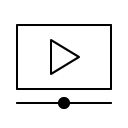 Ikon: Videoavspiller