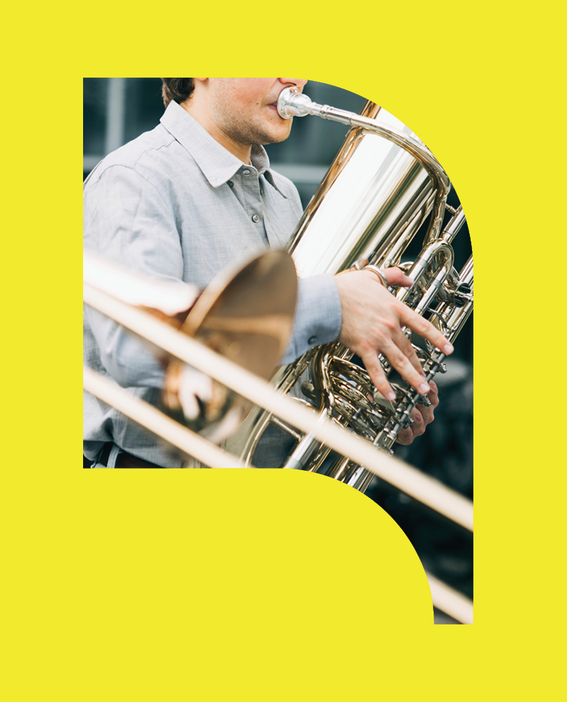 Music across borders graphic effect photo 