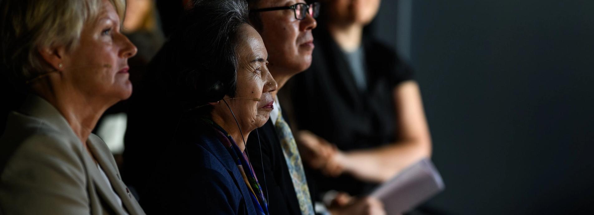 Audience from the conference, kjersti fløgstad and masako wada