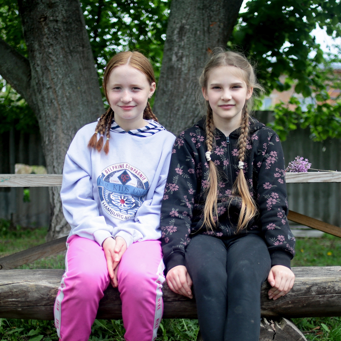 På en benk i en park