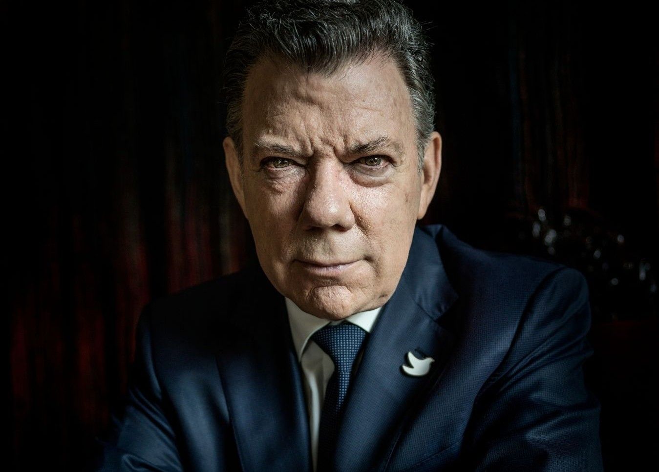 portrett av juan manuel santos