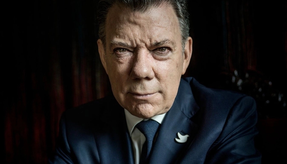 portrett av juan manuel santos