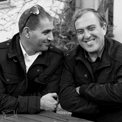 Palestinske Bassam Aramin og israelske Rami Elhanan