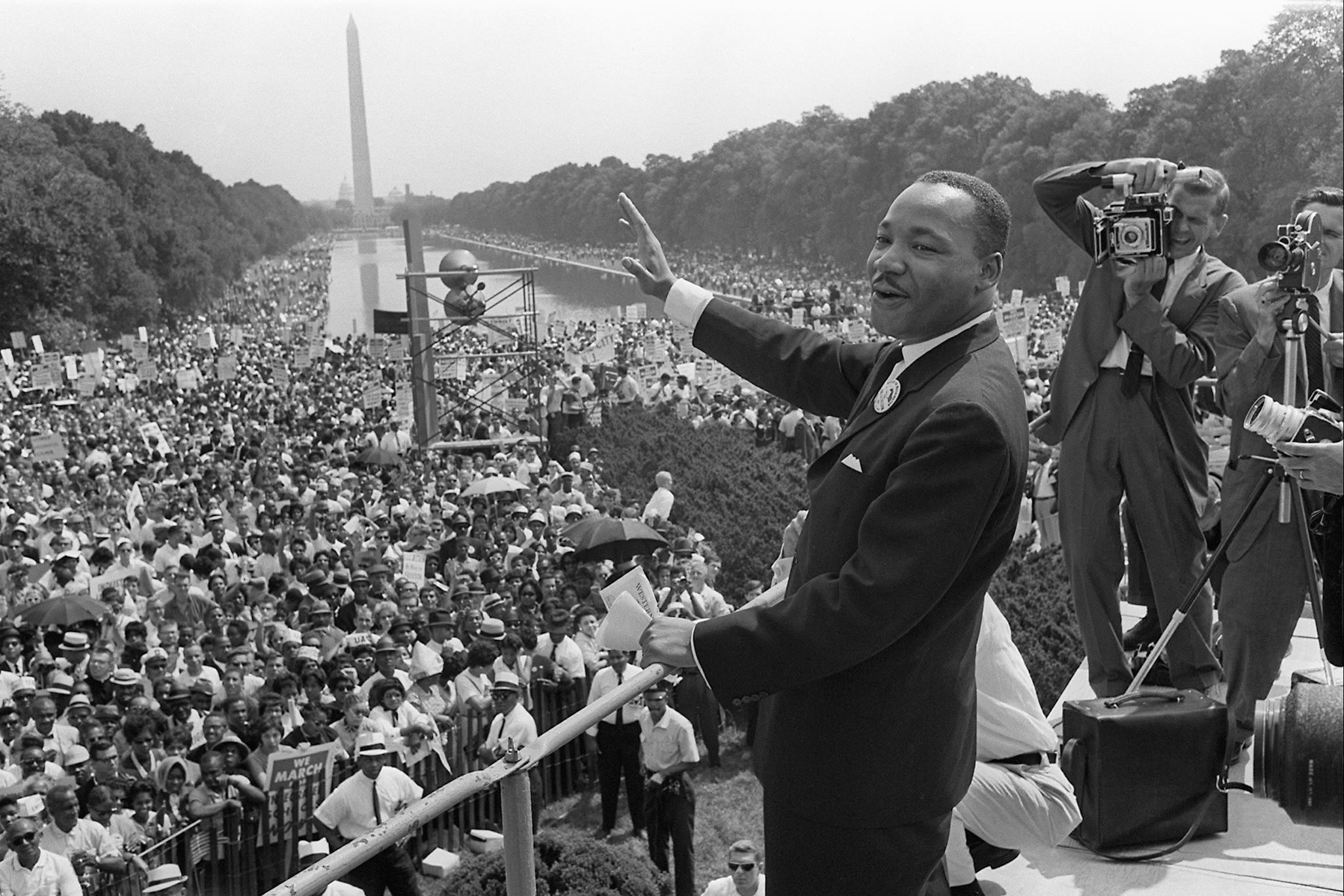 Historisk bilde av Martin Luther King