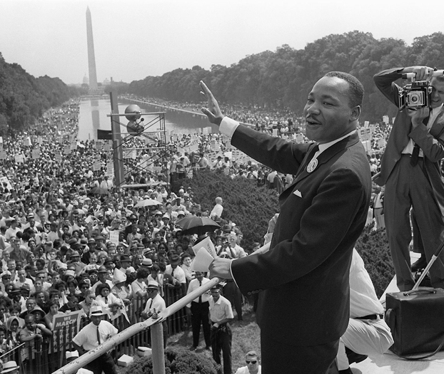Historisk bilde av Martin Luther King