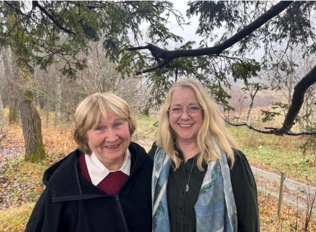 portrett av anita og anne fra nordre follo frivilligsentral.