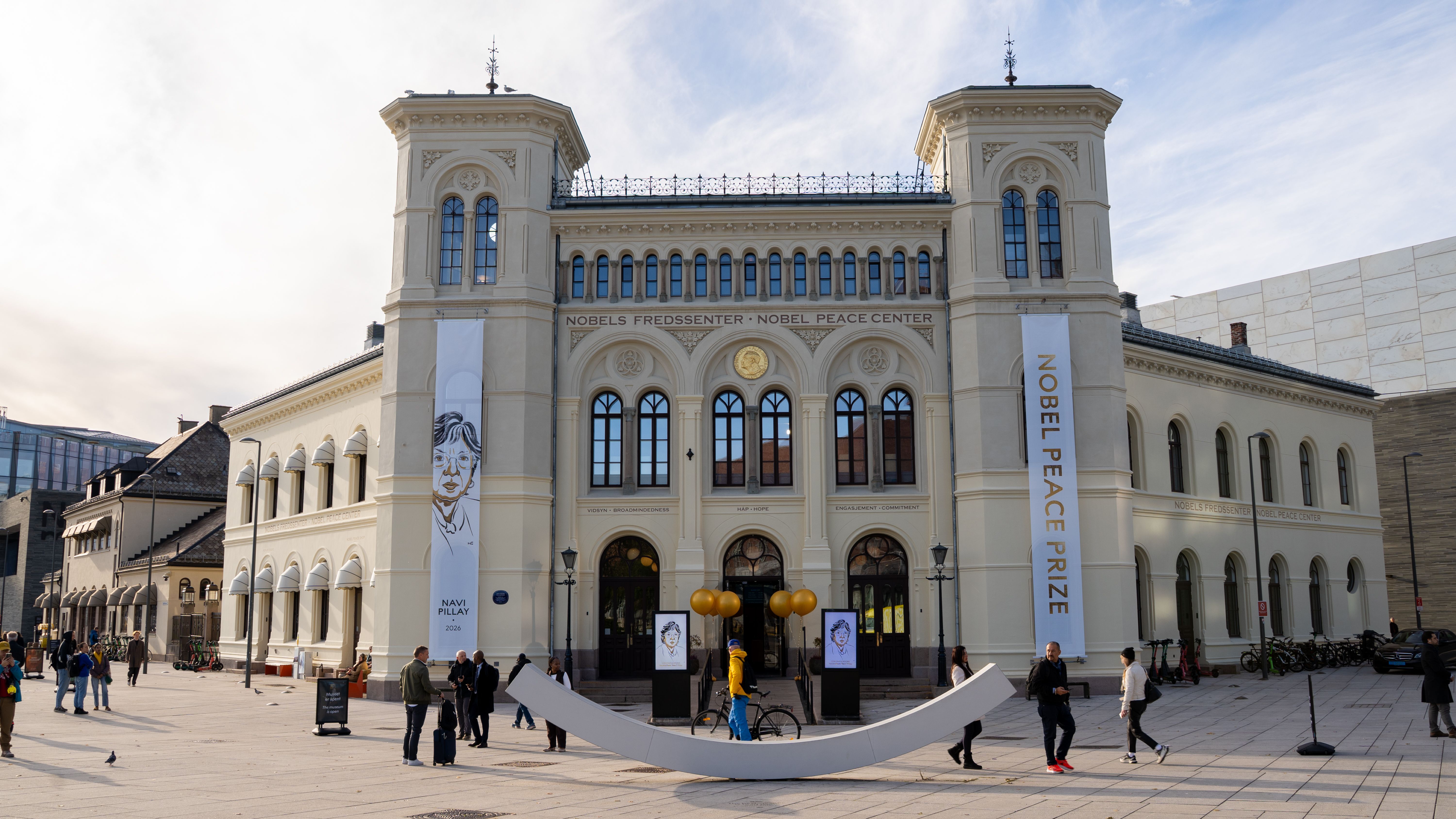 Fra fasaden til nobels fredssenter