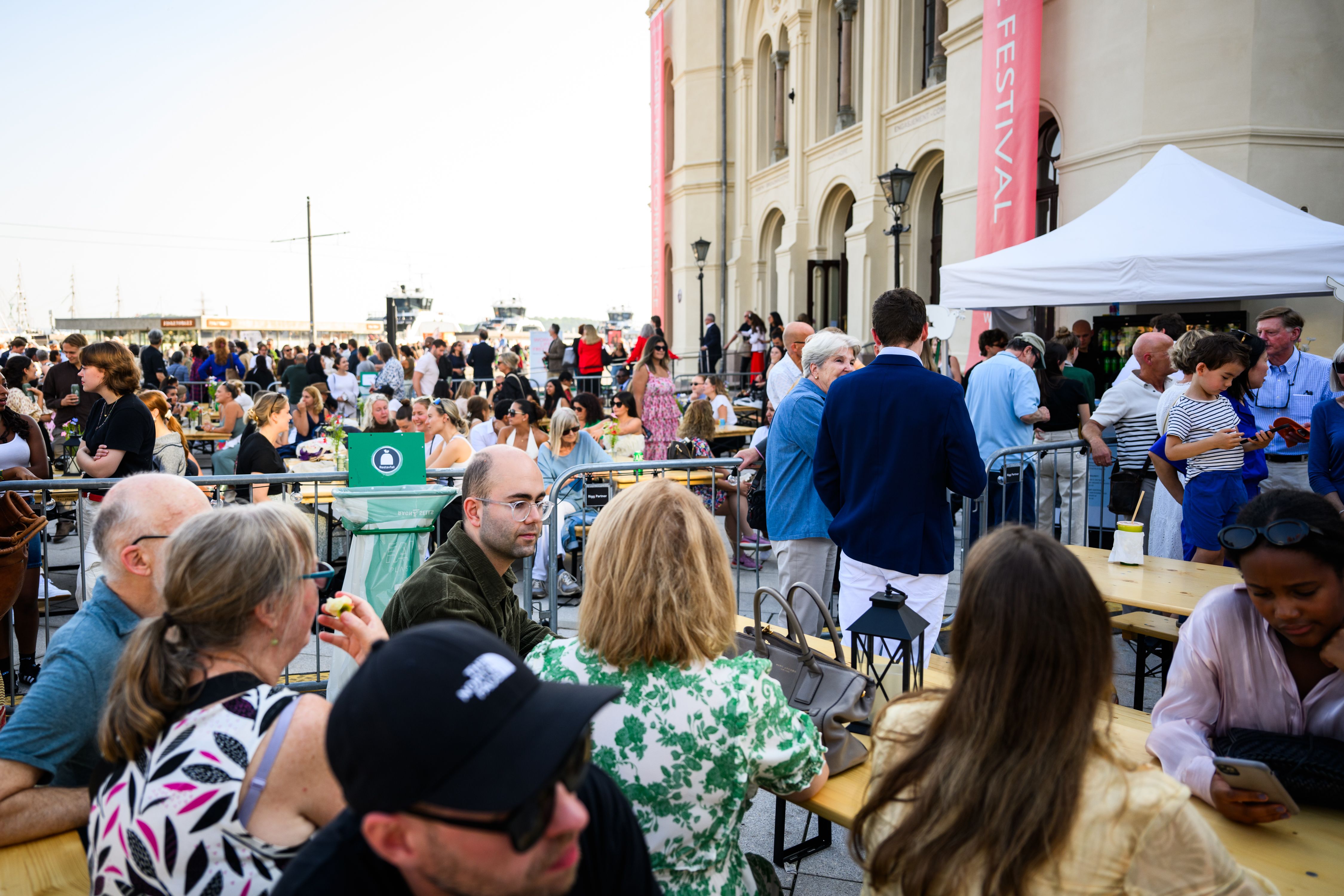 Fra festivalen, publikum.