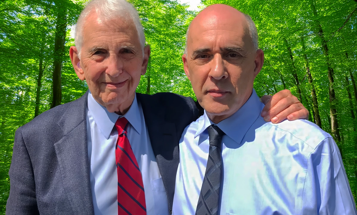 Daniel Ellsberg og Paul Jay portrett.