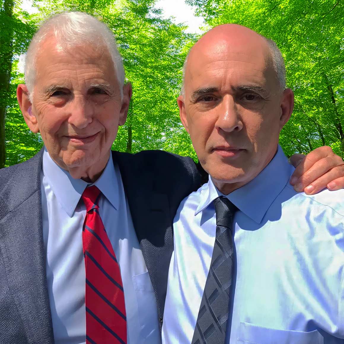 Daniel Ellsberg og Paul Jay portrett.