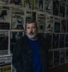 Dmitrij Muratov på kontoret til Novaja Gazeta.