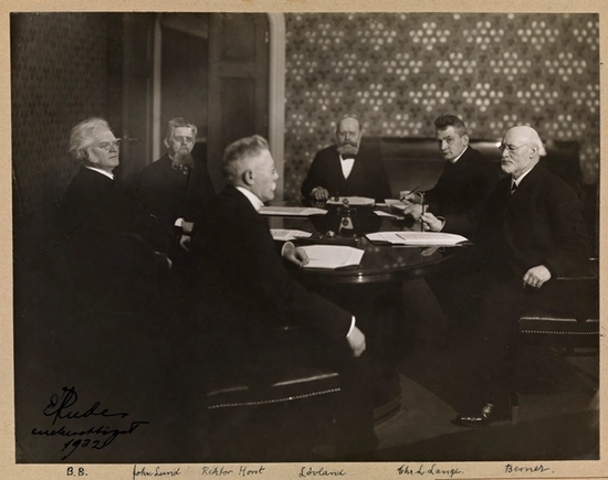 Møte i Nobelkomiteen i 1905