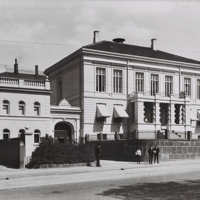Nobelinstituttet i oslo, historisk bilde