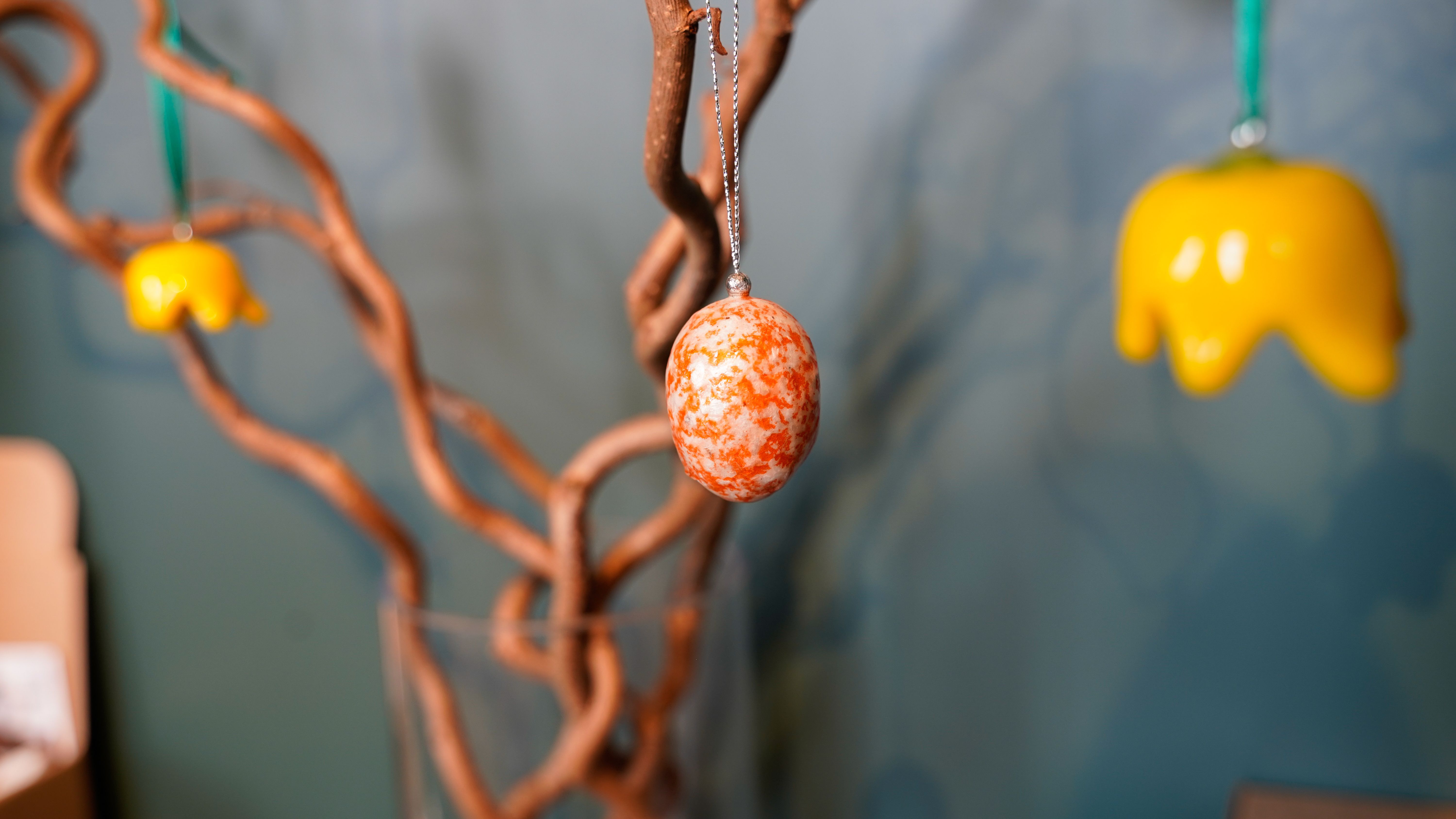 Påskepynt fra museumsbutikken