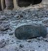 Sko funnet i ruinene i Syria
