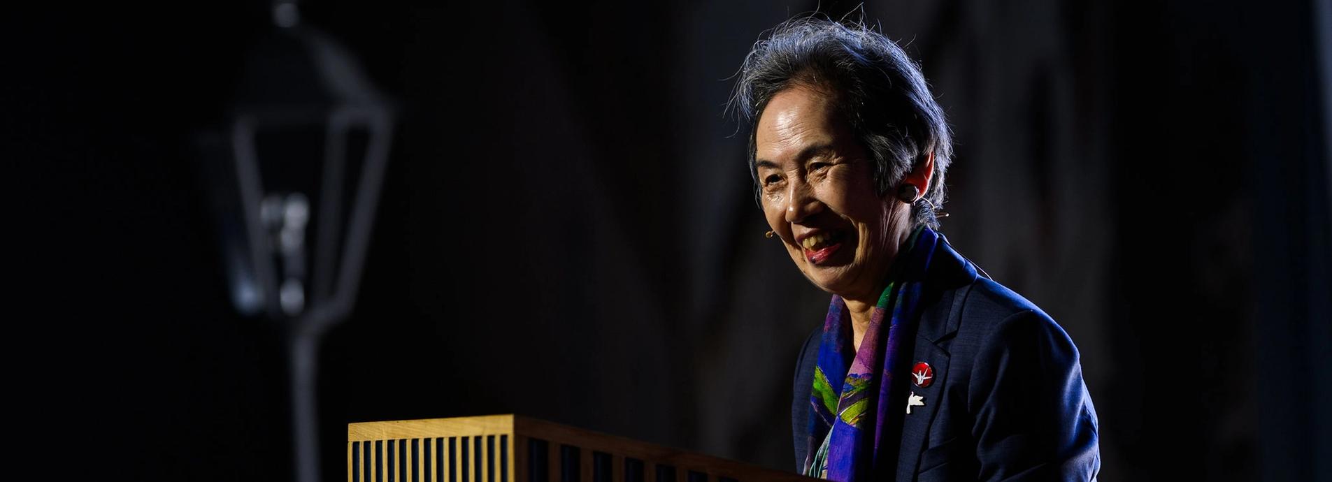 Masako Wada på scenen