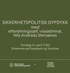 Coverfoto med portetter av Christian Borch og Nils Andreas Stensønes.