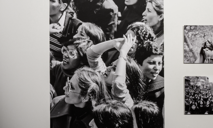 Fra utstillingen, viste kamera for overvåkning.