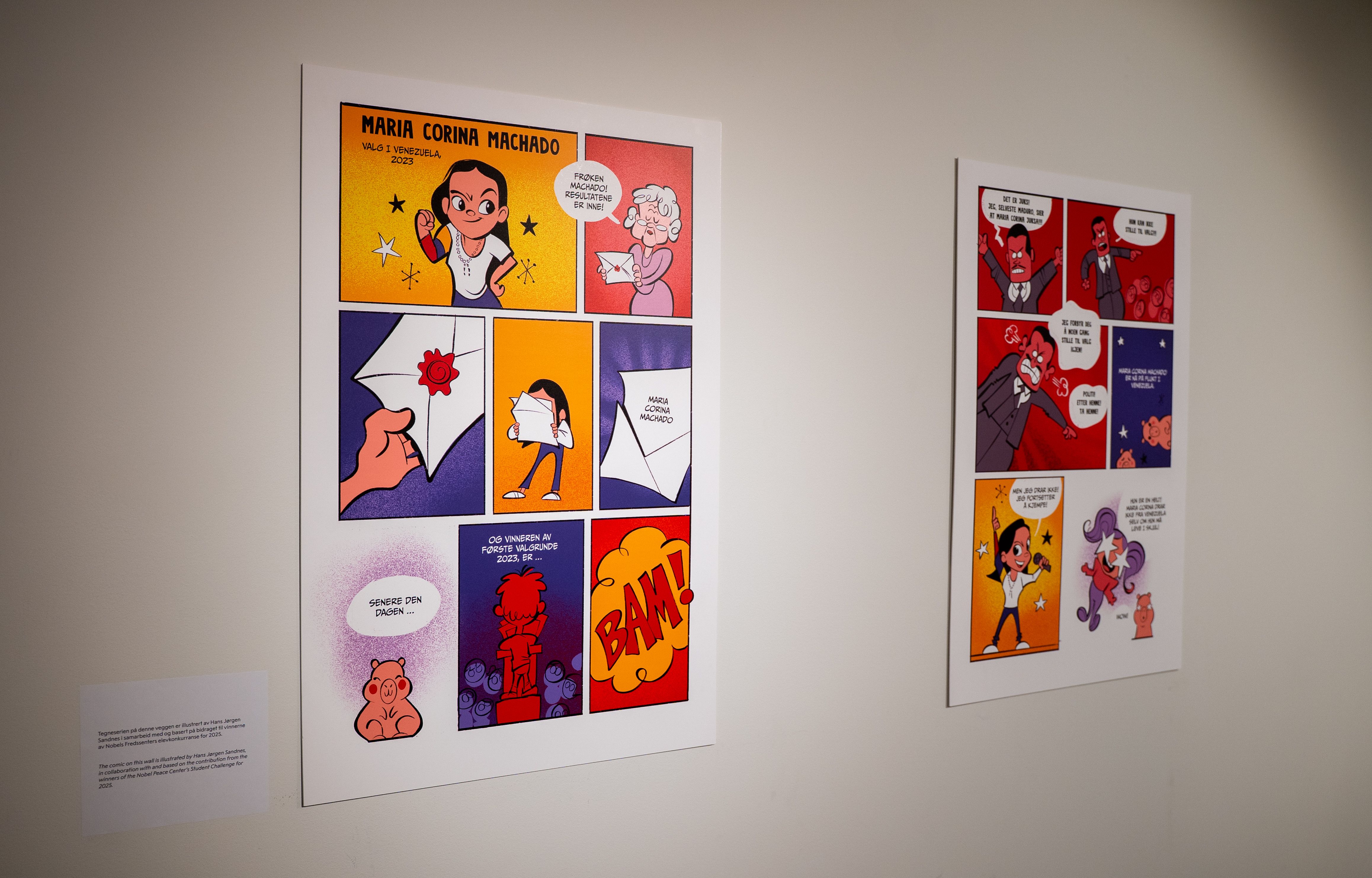 Tegneseriekonkurransen i pop-up