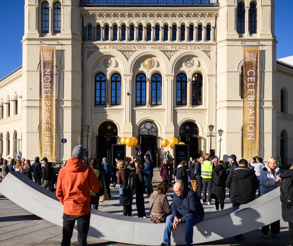 Fra annonseringen av fredsprisen i 2024