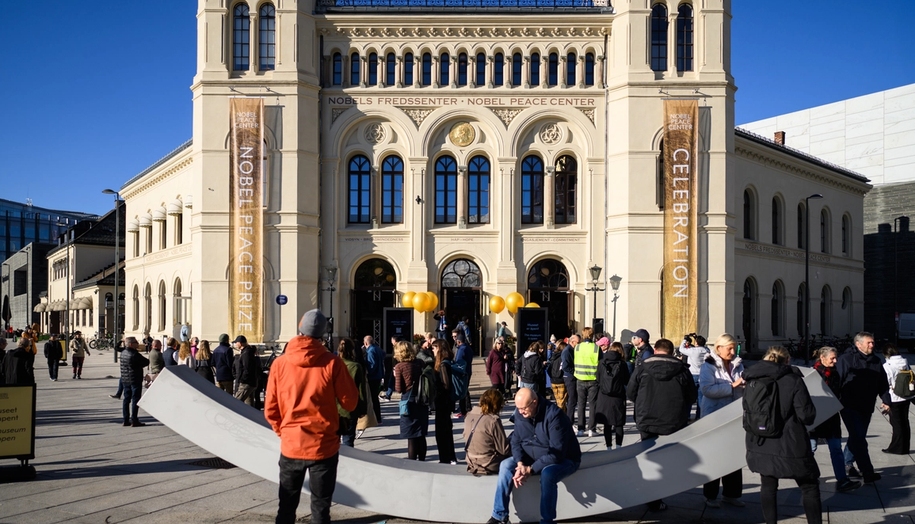 Fra annonseringen av fredsprisen i 2024