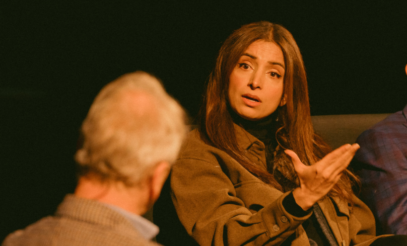 Deeyah Khan på scenen