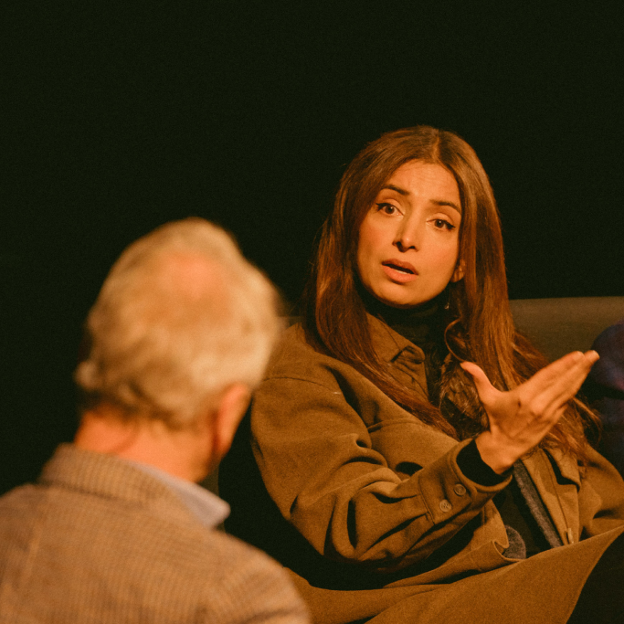 Deeyah Khan på scenen