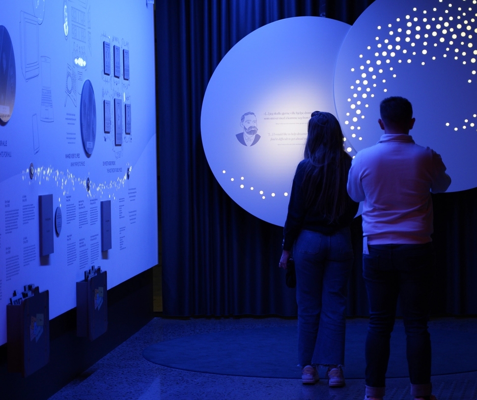 Fra utstillingen viljen