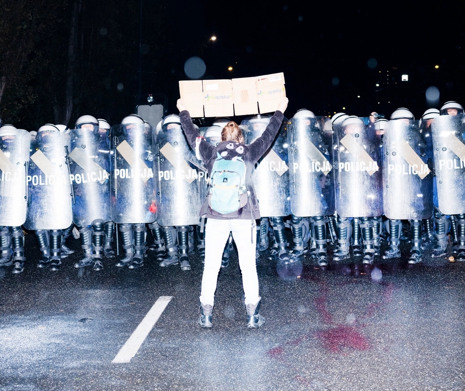 Protest for pro-choice