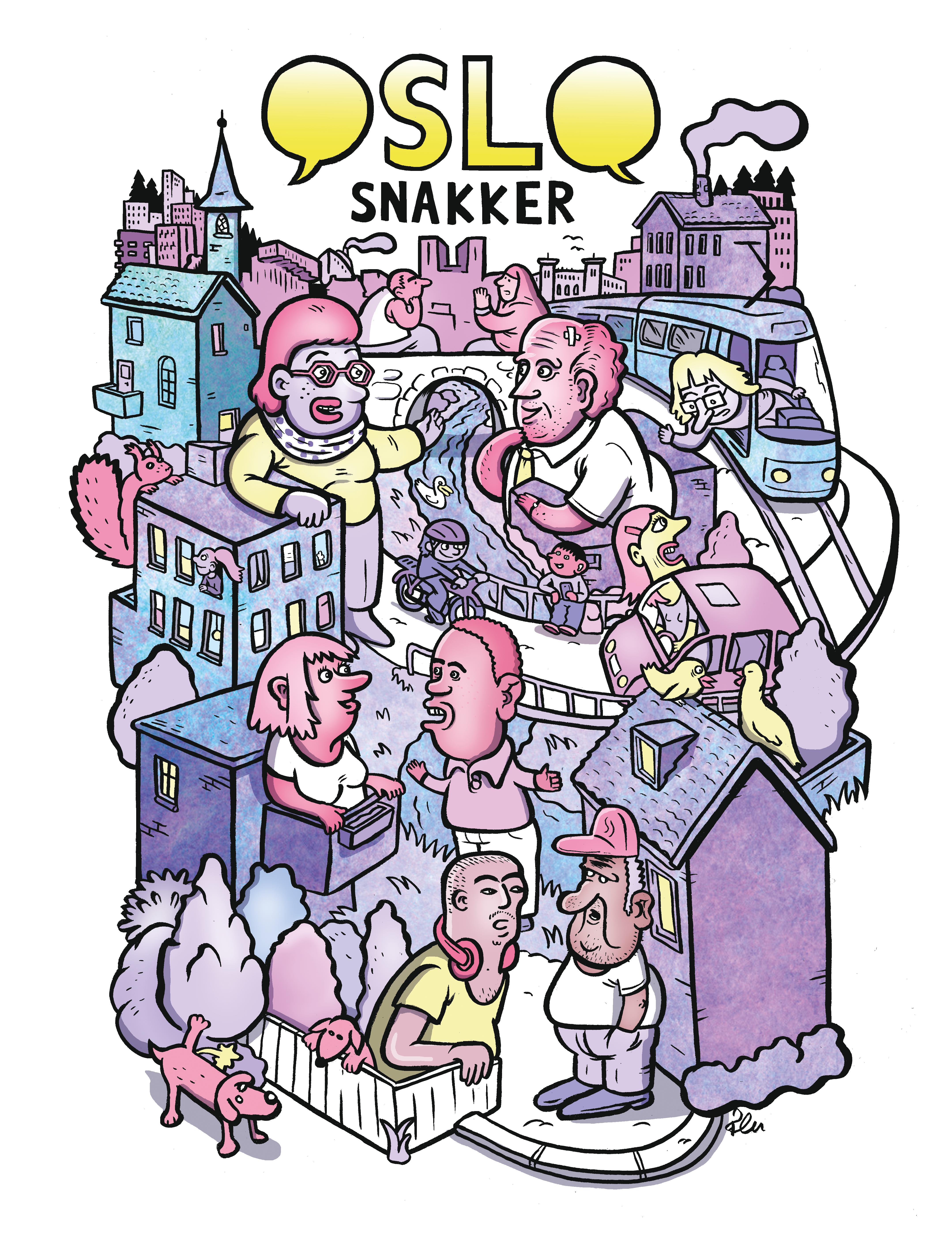 Illustrasjon, Oslo snakker