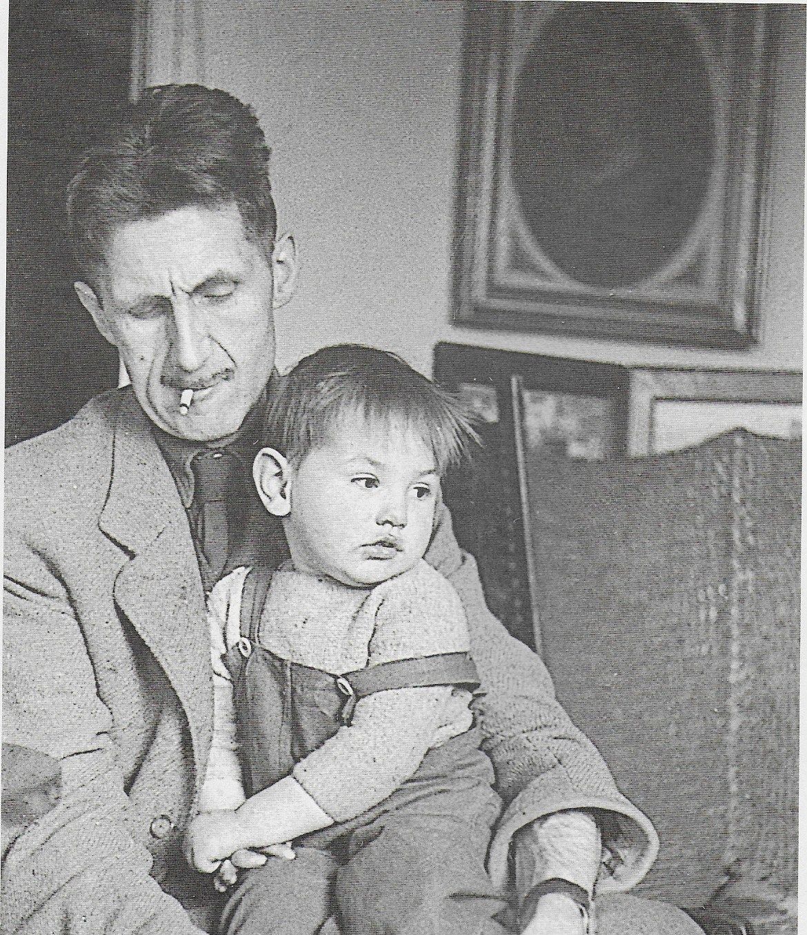 George Orwell og Richard Blair.