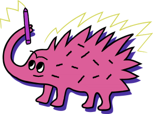 Echo the Texta mascot