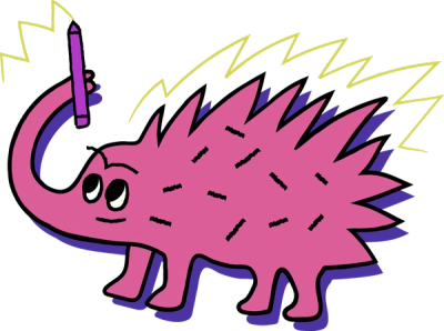Echo the Texta mascot