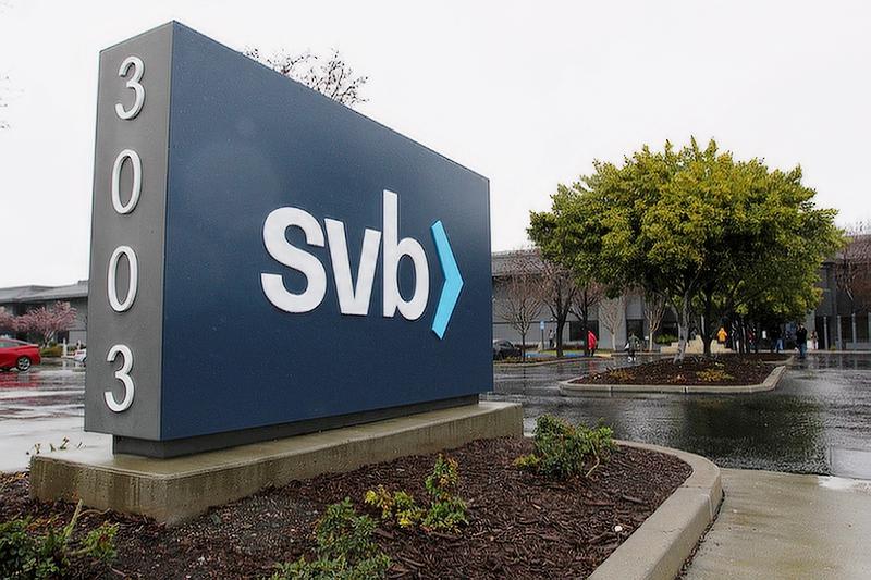 Image of the SVB sign