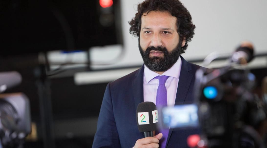 Fredag 13. juli ble TV 2-journalist Kadafi Zaman fengslet mens han dekket dmonstrasjoner nord i Pakistan.Foto: NTB scanpix